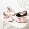 New Girls Flat Shoes Spring Autumn Lolita Style Children's Fashion Mary Jane Shoes Glossy PU Kids Princess Leather Shoes