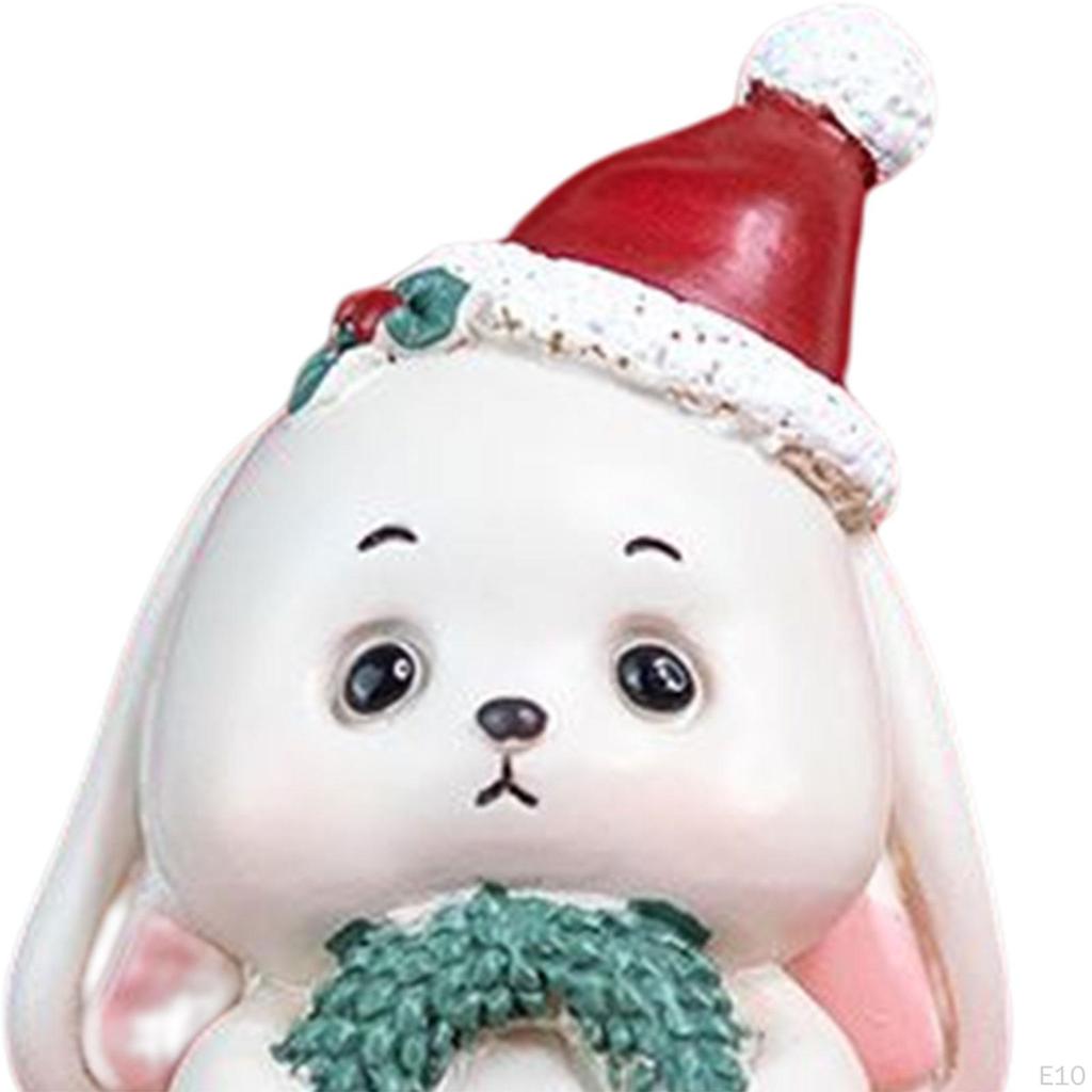 Christmas Figurine Home Decorative Mini Ornament DIY Crafts Micro Landscape Sculpture Miniatures