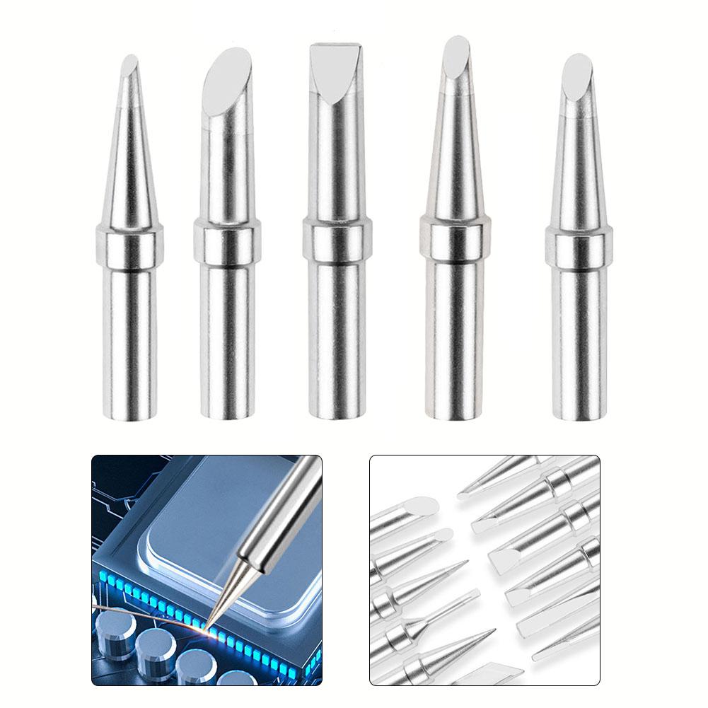 ETAA ETBB ETCC ETDD ETD Compatible 5Pcs Set Replacement Soldering Iron Tips for Weller WE1010NA WESD51 WES50 51