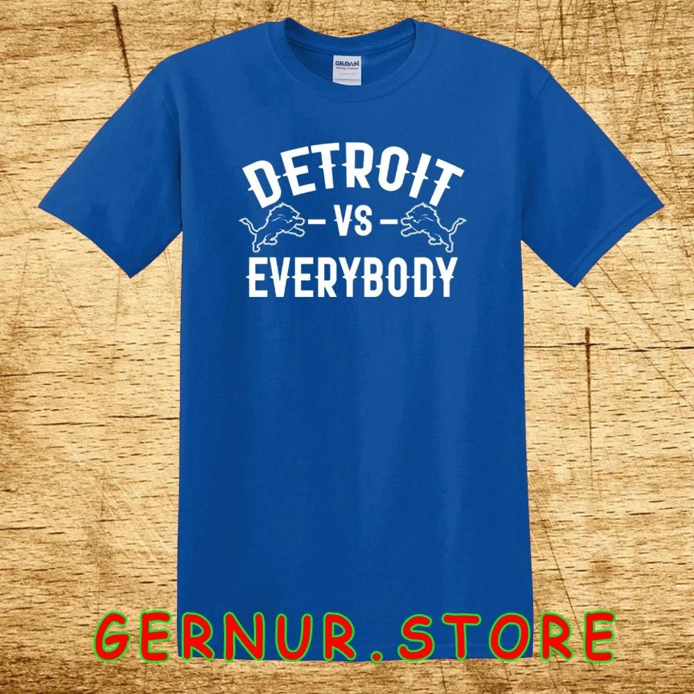 Detroit VS Everybody Blue Size S to 5XL XS