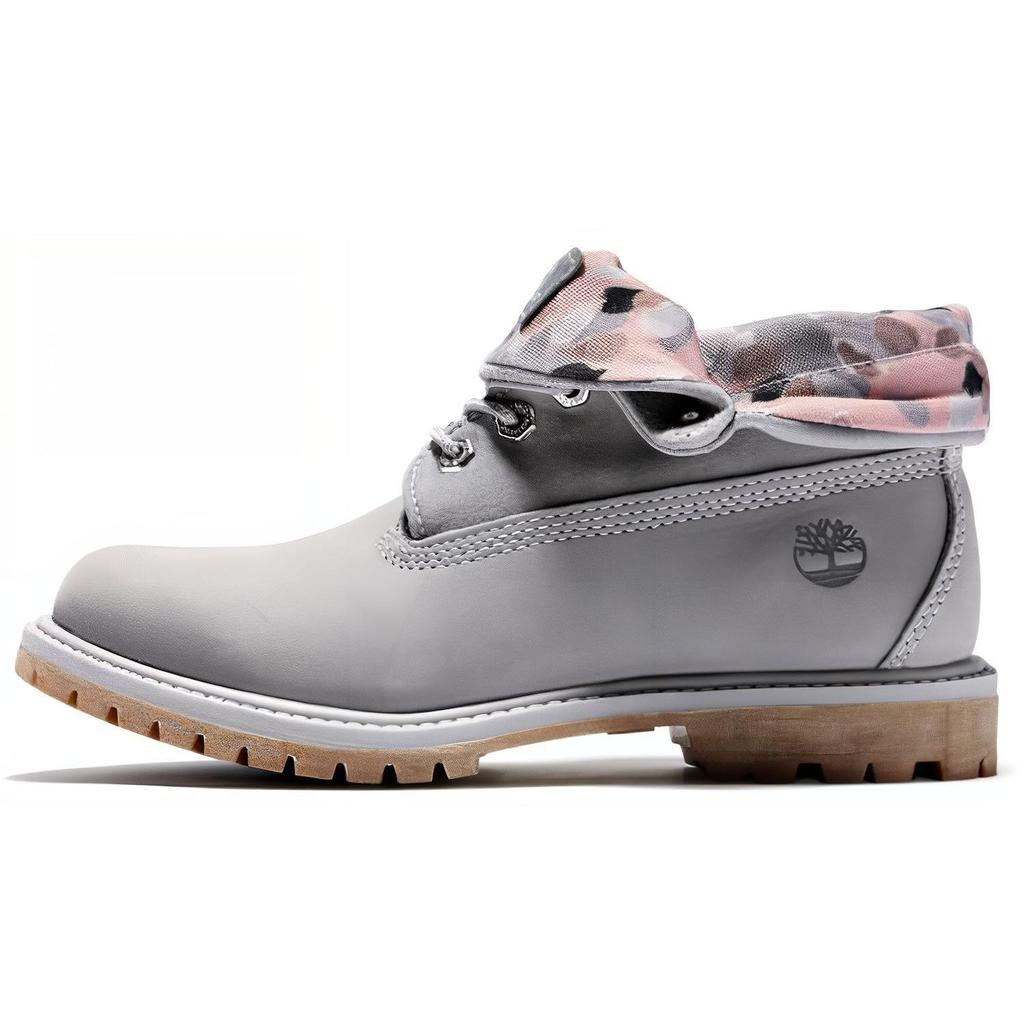 Timberland Roll Top Classic Ankle Outdoor Boots Women boots Medium-Gray A2MEJ050