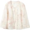 Magnolia Rhyme Embroidered Organza Cardigan