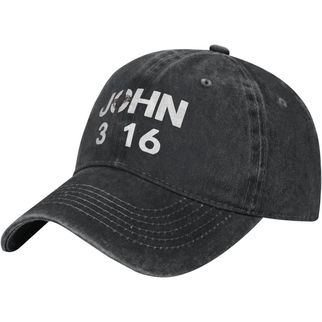 John   Christian Baseball Cap Washed Cotton Low Profile Adjustable Dad Hat Unisex
