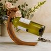 Wine Bottle Holder Balancing Frog