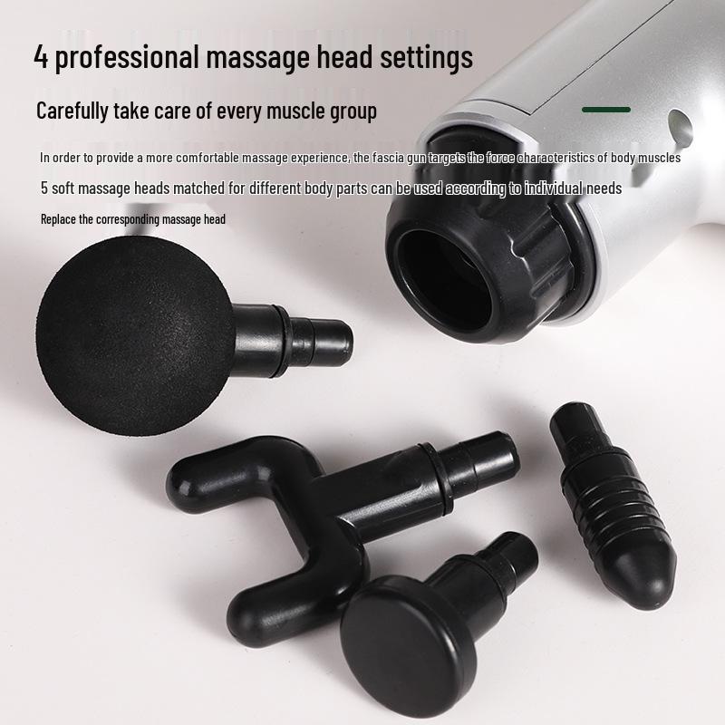 Electric Multifunctional Sports Massage Gun for Deep Muscle Relaxation and Yoga