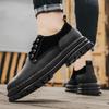 Fashion New Fashion Work Shoes Lace Up Shoes Casual Genuine Leather Four Season Mens Low Cut Hiking Shoes Thick Wear Resistant
