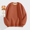 Men's Fleece-Lined Lamb Wool Hoodie, 2025 Style, Thick, Warm, Round Neck, Loose Fit for Autumn and Winter