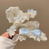 Temperament Lace Bow Grab Clip Female Back of Head Disc Hair Shark Clip