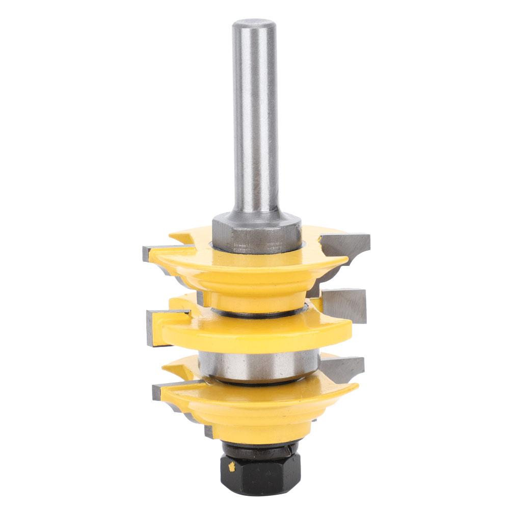

8mm Shank West Joint Router Bit Woodworking Milling Cutter Cabinet Door Window Carving Tool