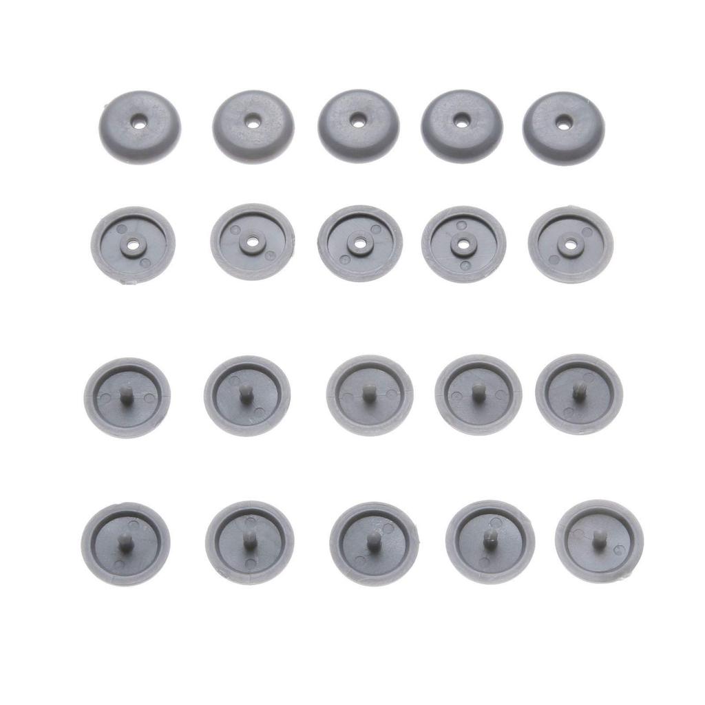 Locking Buttons 50 Pairs (50 Male and 50 Female) Stop