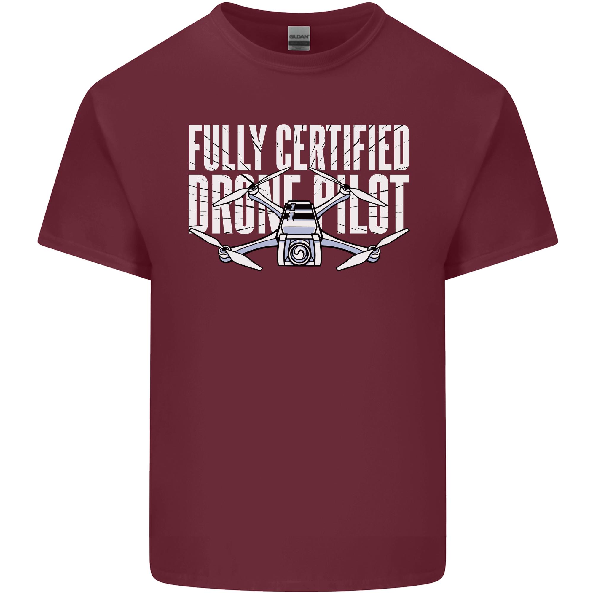 Drone Pilot Unisexs Light Cotton Tshirt S