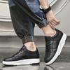 Fashion High Quality Vulcanize Shoes All-match Comfy Skateboard Footwear Genuine Leather Men's Casual Shoes 2025 New Man Tenis Masculino