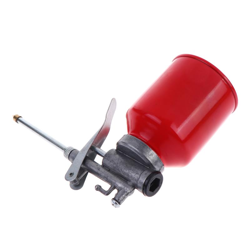 250ML Thumb Pump Oil Can Spout Manual High Pressure Oiler Pot for Workshop Car Maintenance Lubrication Tasks
