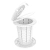 Outdoor Travel Toilet for Fishing, Hiking, Campervan, Folding Camping Toilet Portable Toilet for Adults with Lid & Seats
