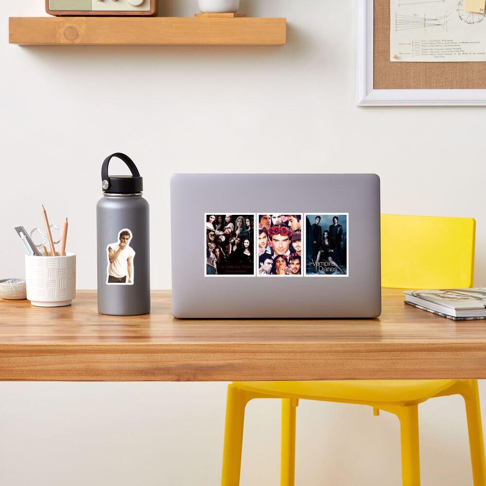 50PCS American TV Series The Vampire Diaries Graffiti Sticker Notebook Water Cup Waterproof Decorative Stickers
