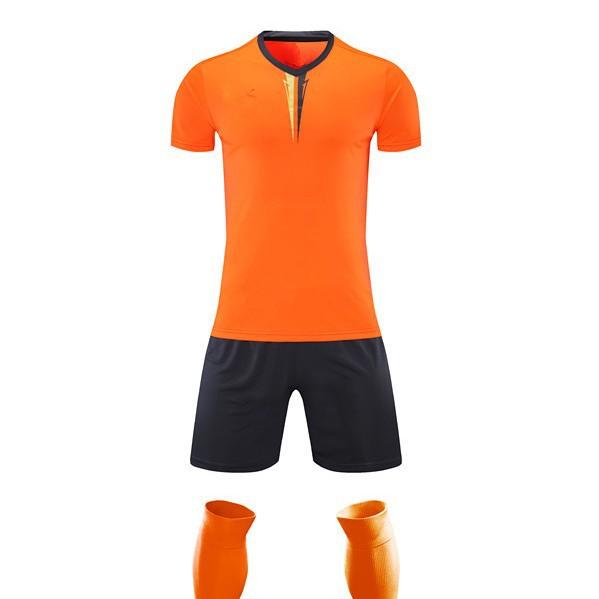 Training clothes Men and women Children Adult breathable quick-drying short-sleeved set Sports football jersey