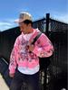 American Gothic Rock Letter Print Hoodie - Harajuku Loose Fit Sweatshirt for Couples