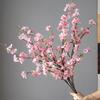 Decorative Realistic Floral Artificial Cherry Blossom DIY Fake Cherry Blossom Silk Flower  Wedding