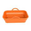 Air Fryer Silicon Basket About 20cm Round/square/rectangular Oven Baking Tray Foldable Reusable Silicone Pot Replacement Pan