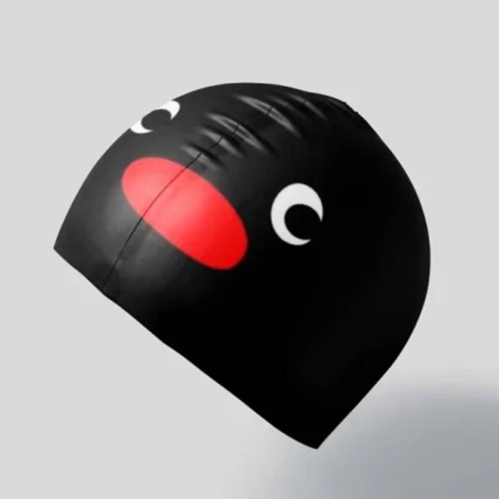 Enlarged Swimming Cap Waterproof Silicone Swimming Cap Penguin Swimming Cap  Women Swim