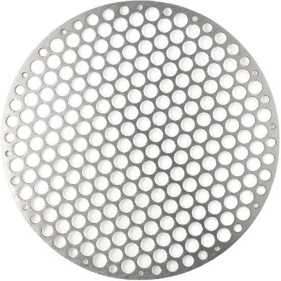 Round Grill Grate Stainless Steel Barbecue Grill Net Grill Wire Mesh Rack for Outdoor Camping Cookware(30CM)
