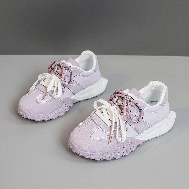 

[Customized] RD4316 New 2025 Spring Comfortable Versatile Breathable Fashion Casual Forrest Gump Shoes Platform-soled German Training 40