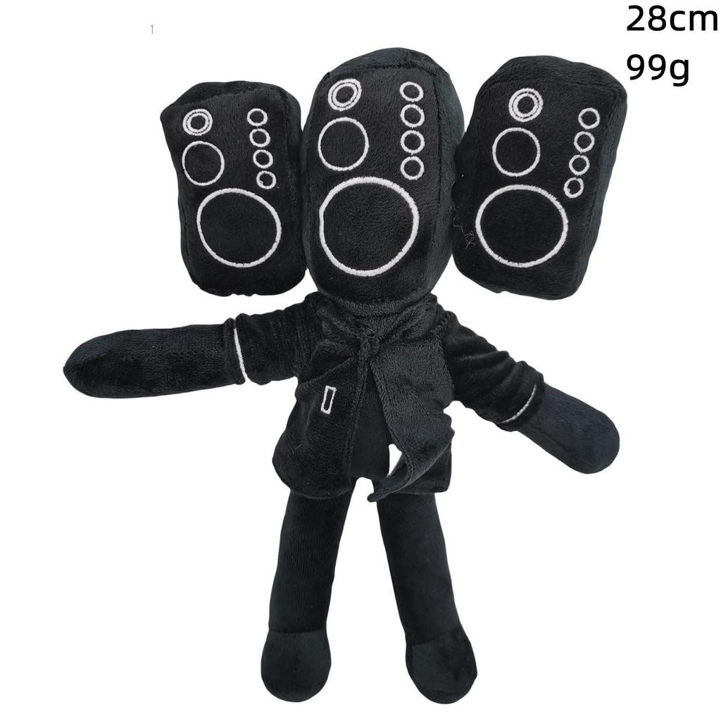 Skibidi Toilet Plush Toy - Cross-Border Adventure with Titan Speaker and Monitor Men