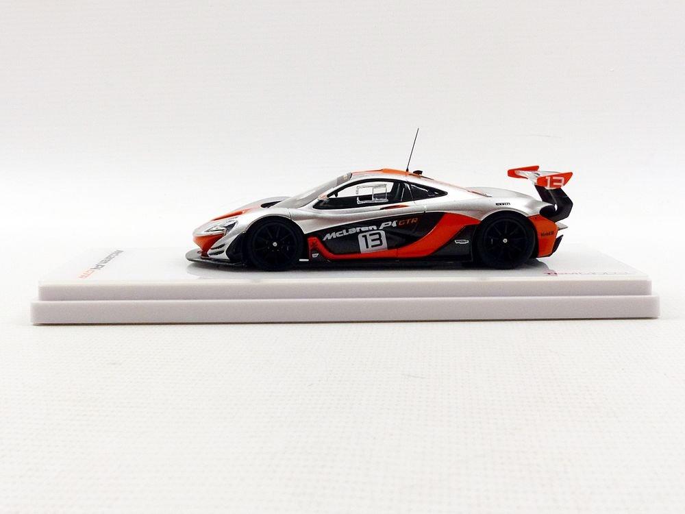 TrueScale Miniatures Scale McLaren 2015 Finished Model 1/43 P1-GTR #13 Silver/Orange
