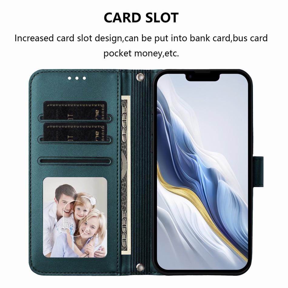 Leather Case For Xiaomi Mi K70E Poco X3 X4 X5 X6 Neo X7 Redmi A1 A2 A3X A3 Pro A5 A4 5G Wallet Cash Slot Photo Frame Flip Fundas