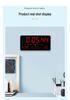 Wall-Mounted Electronic Clock with Large Numbers, Perpetual Calendar, Temperature Display, and Alarm for Bedroom or Dormitory.