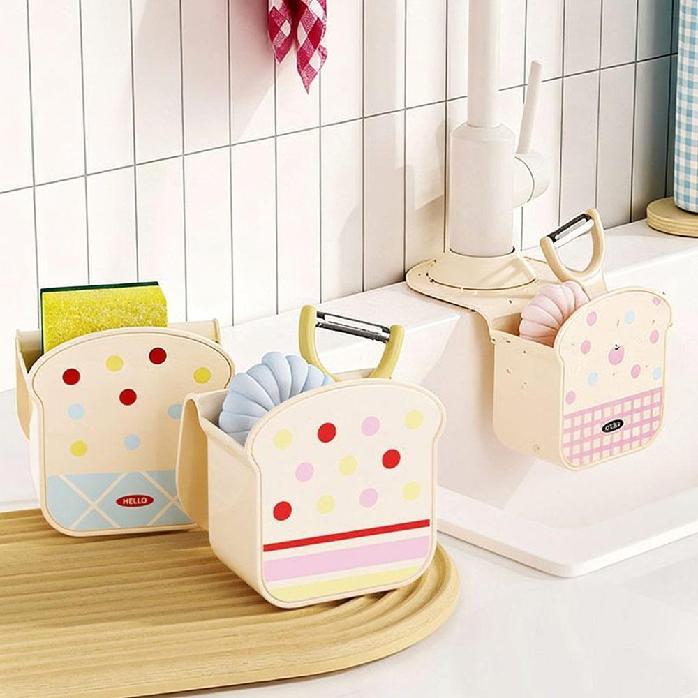 Hanging Sink Drain Basket Toast Shape Kitchen Sink Filter Basket Kitchen Supplies