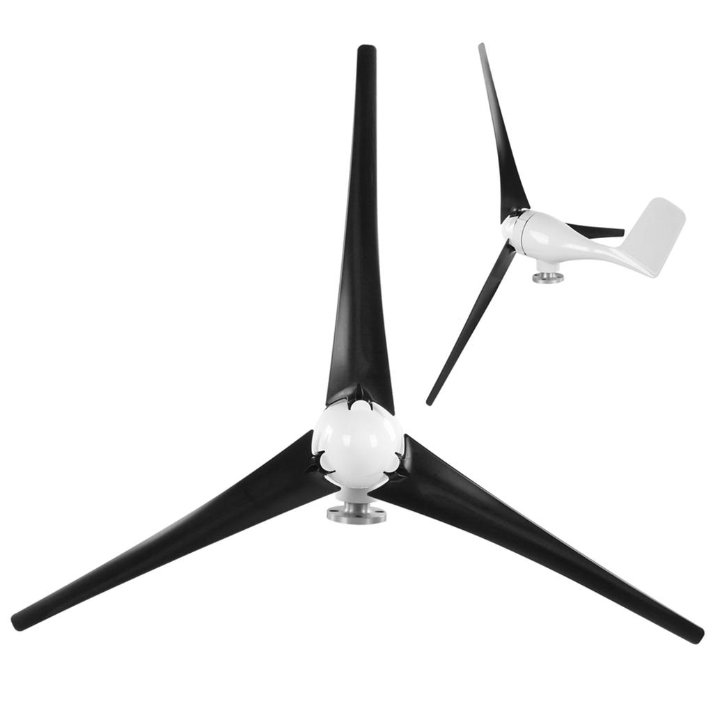 100W Wind Turbines Generator Kit 3 Blade Aerogenerator with Controller Accessory