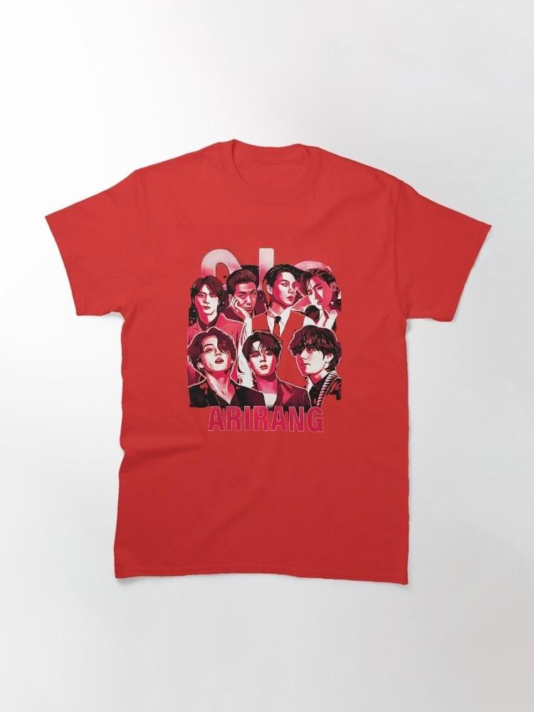 Vintage ARIRANG Classic TShirt Oversized TShirt Summer Mens Womens Luxury Fashion Street Wear Y2K Cotton Oversized Tshirt