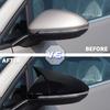 For VW Golf MK6 MK7 7.5 GTI R GTD Base 2009- 2Pcs Side RearView Mirror Cover Caps Mirror Tools Case Gloss Black Tuning New