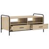 Coffee Table Sonoma Oak 99.5 x 49 x 46 cm Engineered Wood
