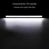 10PCS Universal Waterproof DRL LED Strip Light Bar COB Daytime Running Fog Lamp White Car Styling