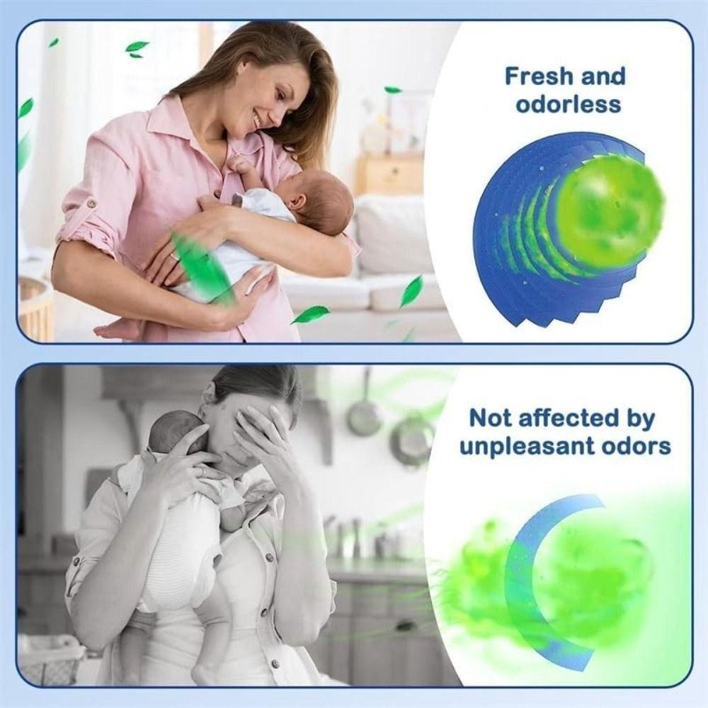 Thickened Nappy Bin Refills Tear-Resistant Refill Bags New Baby Diaper Garbage Bags