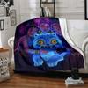 1PC K POP Demon Hunters, Huntrix Blanket, Throw For Sofa, Bed, Travel, Camping, Livingroom,