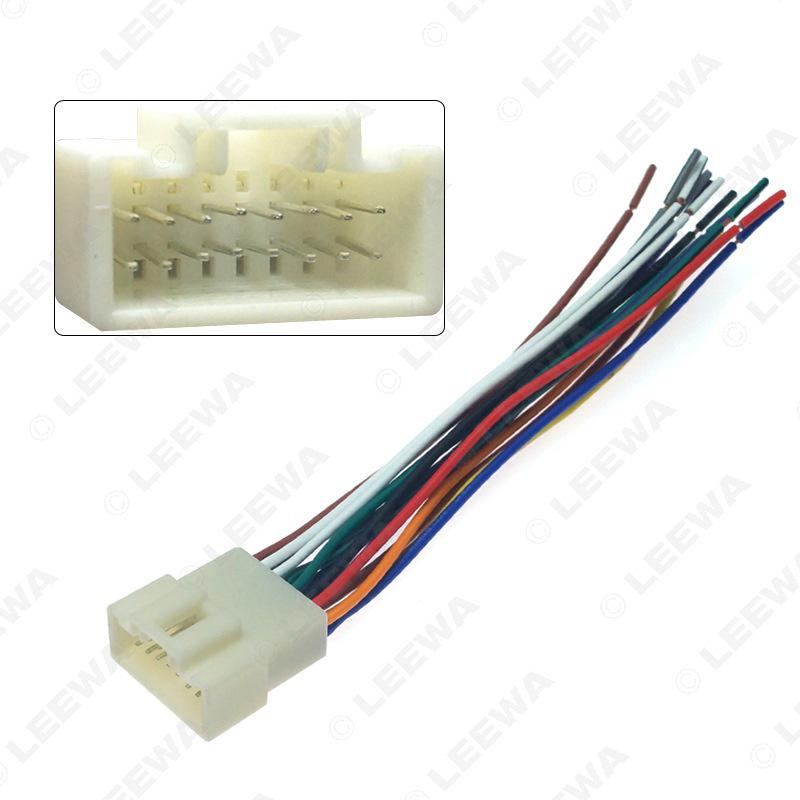 Mitsubishi V3, Ford, Lincoln 16-Pin Tail Line for Car Audio Modification