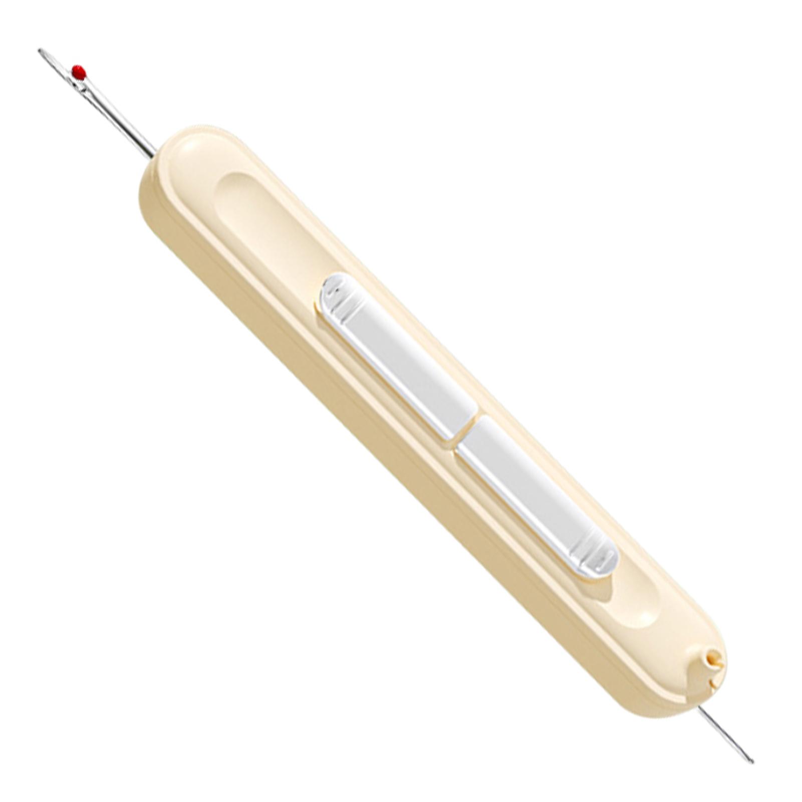 

Upgraded 2 in 1 Automatic Needle Threaders Seam Ripper Quilting Supplies Sewing Kit Quick Sewing Machine Loop Needle Threaders білий