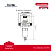 Brass Pressure Reducing Valve Pre-filter for Whole House Water Purification