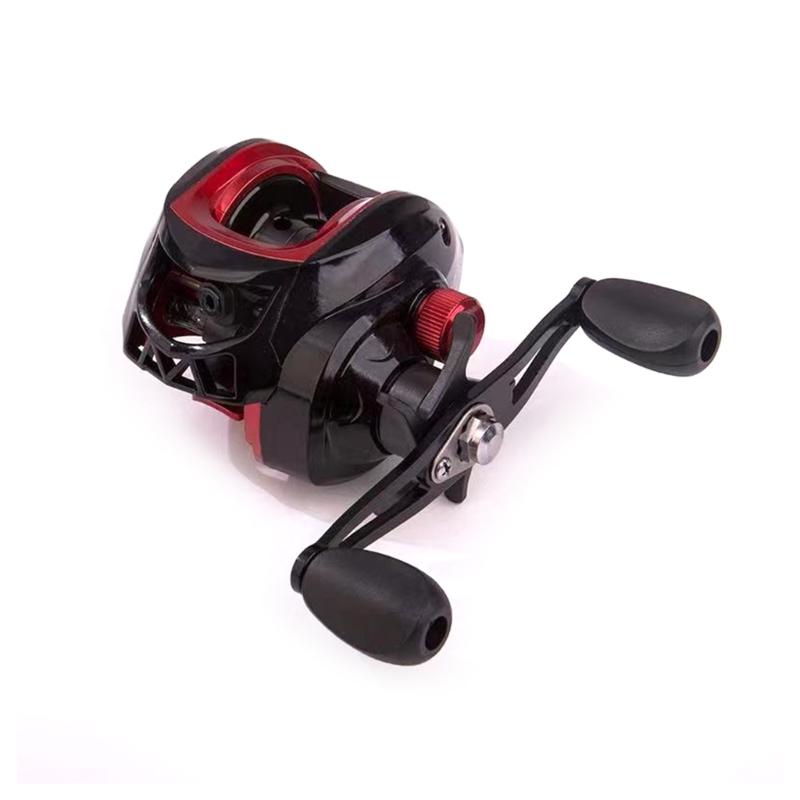 Casting Reel, Carbon Fibres Wheel Baitcasting Reel Left Right Hand Fishing Reel Magnetic Brake Fishing Maintenance Tool