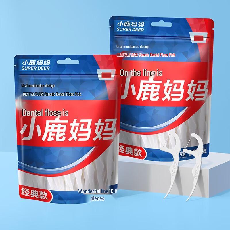 Fawnmum Classic Dental Floss Picks