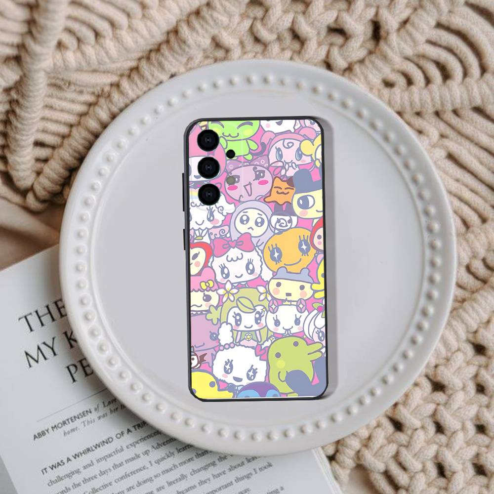 Game T-Tamagotchi K-Kuchipatchi Phone Case For Samsung Galaxy A73,72,51,53,52,71,22,5G,Note,J7,8,9 Soft Black Cover