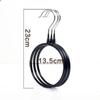 Garment Towel Toroidal Multi Functional Silk Rack Hanger Shelf Hanger Rack