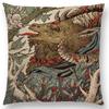 Dark Augury Bird Sofa Pillow Case Three Eyes Raven Steampunk Hummingbird Night Princess Lion Owl Cushion Cover