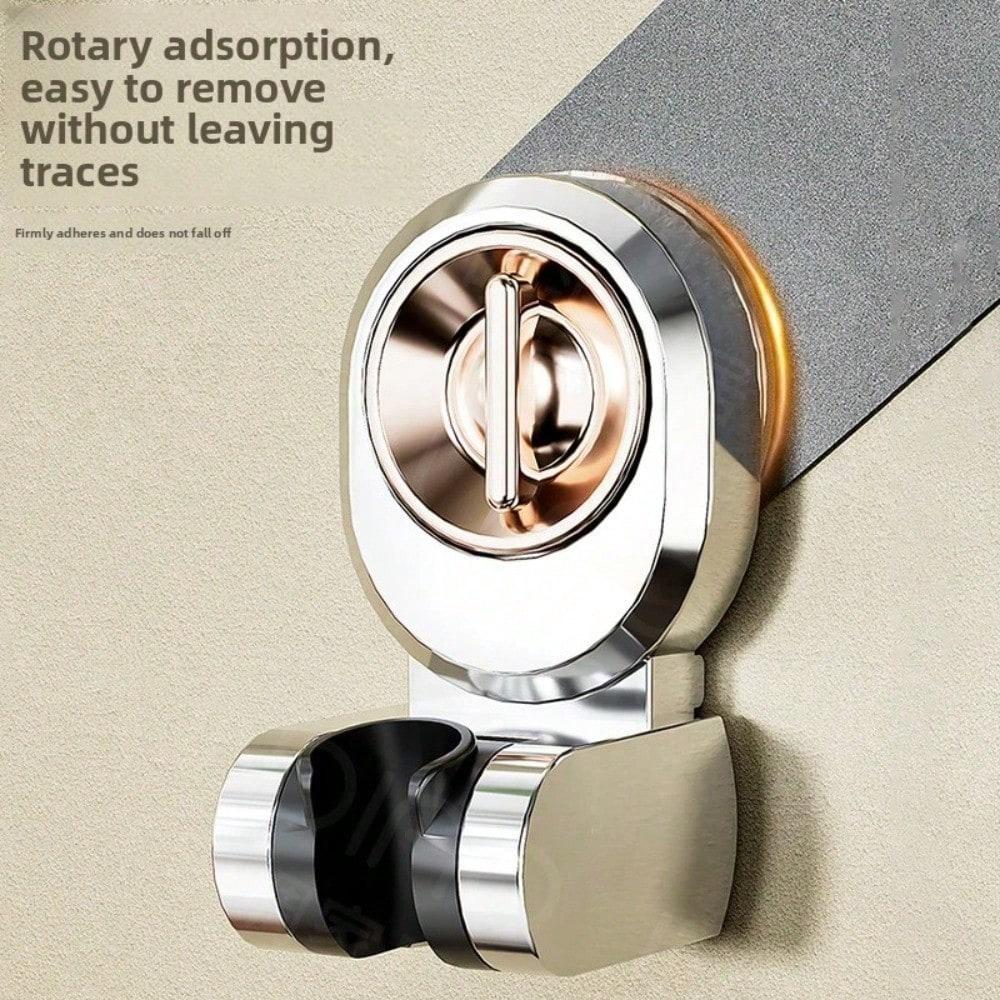 Suction Cup Shower Bracket No Punching Adjustable Mobile Shower Holder