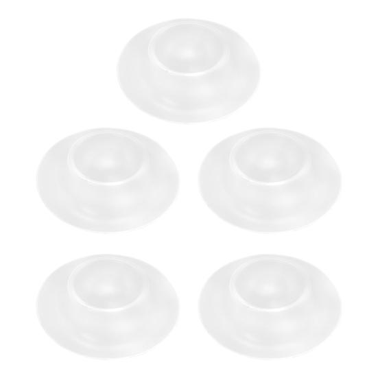 5Pcs Boiled Egg Holder Food Grade BPA Free Compact Design Portable Stackable Egg Cup Tray with Stable Base