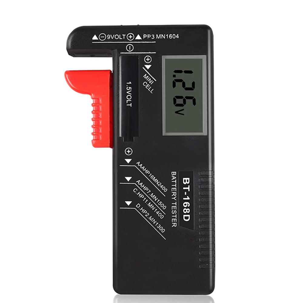 

Portable Battery Capacity Indicator Compact Size Lithium Battery Level Tester Battery Voltage Meter digital display type