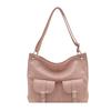 Multi-pocket Fashion Casual Texture Work 2025 Simple Large Capacity Casual Shoulder Tote Armpit Bag Women